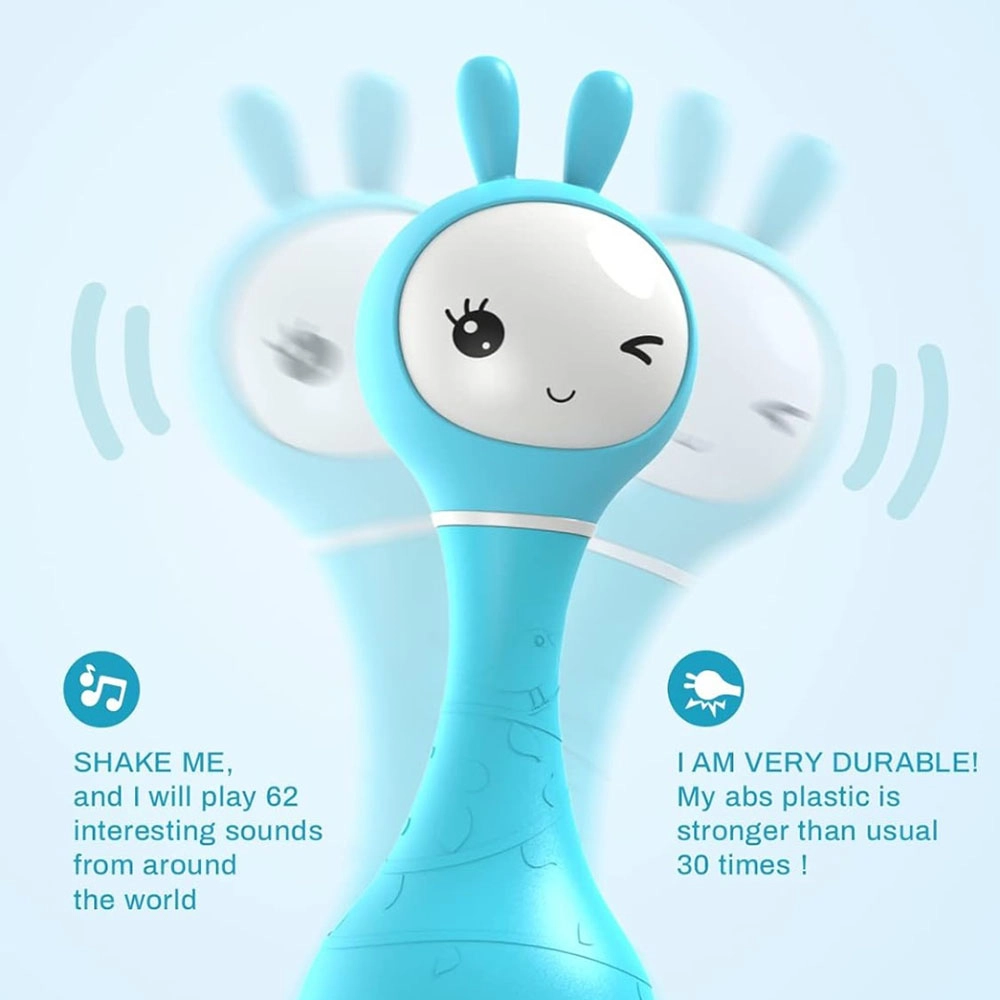 Smarty Shake And Tell Rattle - 0 Months