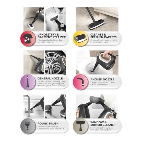 15-in-1 Steam Cleaner - 5.5E+2 Milliliters