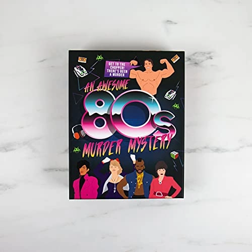 An 80s Murder Mystery - Family Party Game