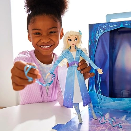 Elsa Story Doll - 11 Inches Includes Olaf and Bruni mini figures Ages 3+
