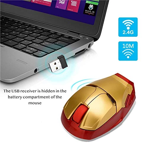 Ergonomic Wireless Mouse - USB