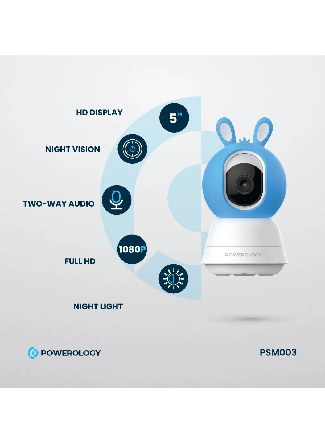 Baby Camera with Monitor and APP - 5 in