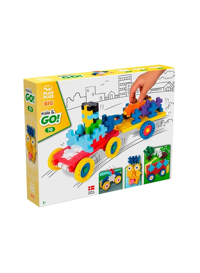 BIG Make & Go - Vehicle 70 pcs