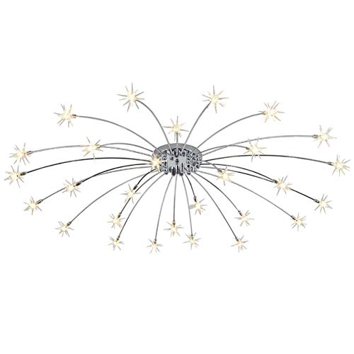 Nordic Art Stars Ceiling - G4 21 head Black and white light