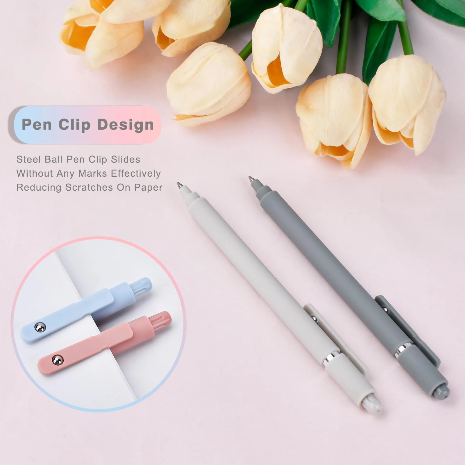 Gel Pens - 7 Pcs 0.5mm