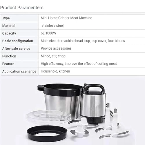Mini Food Chopper - 6L 1000W