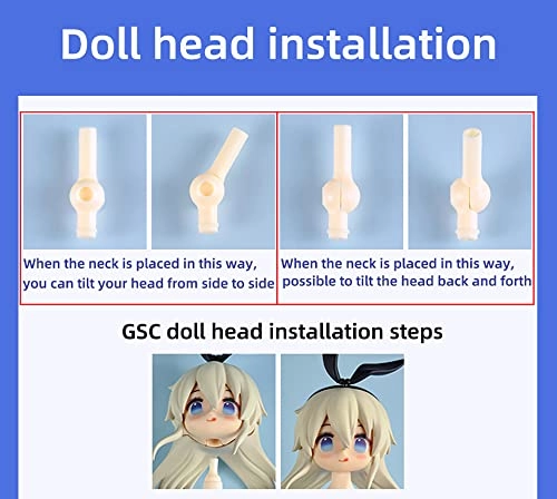 YMY Doll Body - 1/6 Scale 8.6 inches/9.4 inches PVC+POM Female Super White