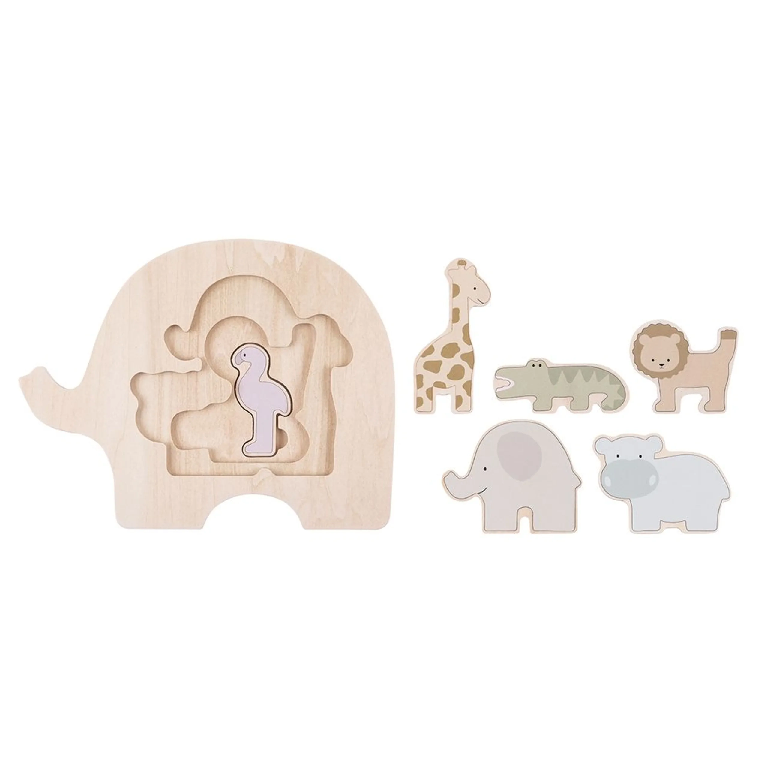 Safari Puzzle - 18 months and up 6 piece(s)