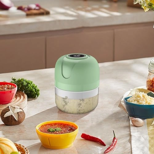 Electric Garlic Masher - 250ml Wireless USB