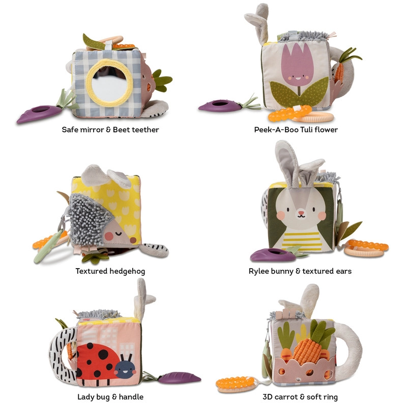 Urban Garden Activity Cube - Suitable for 0 month & above
