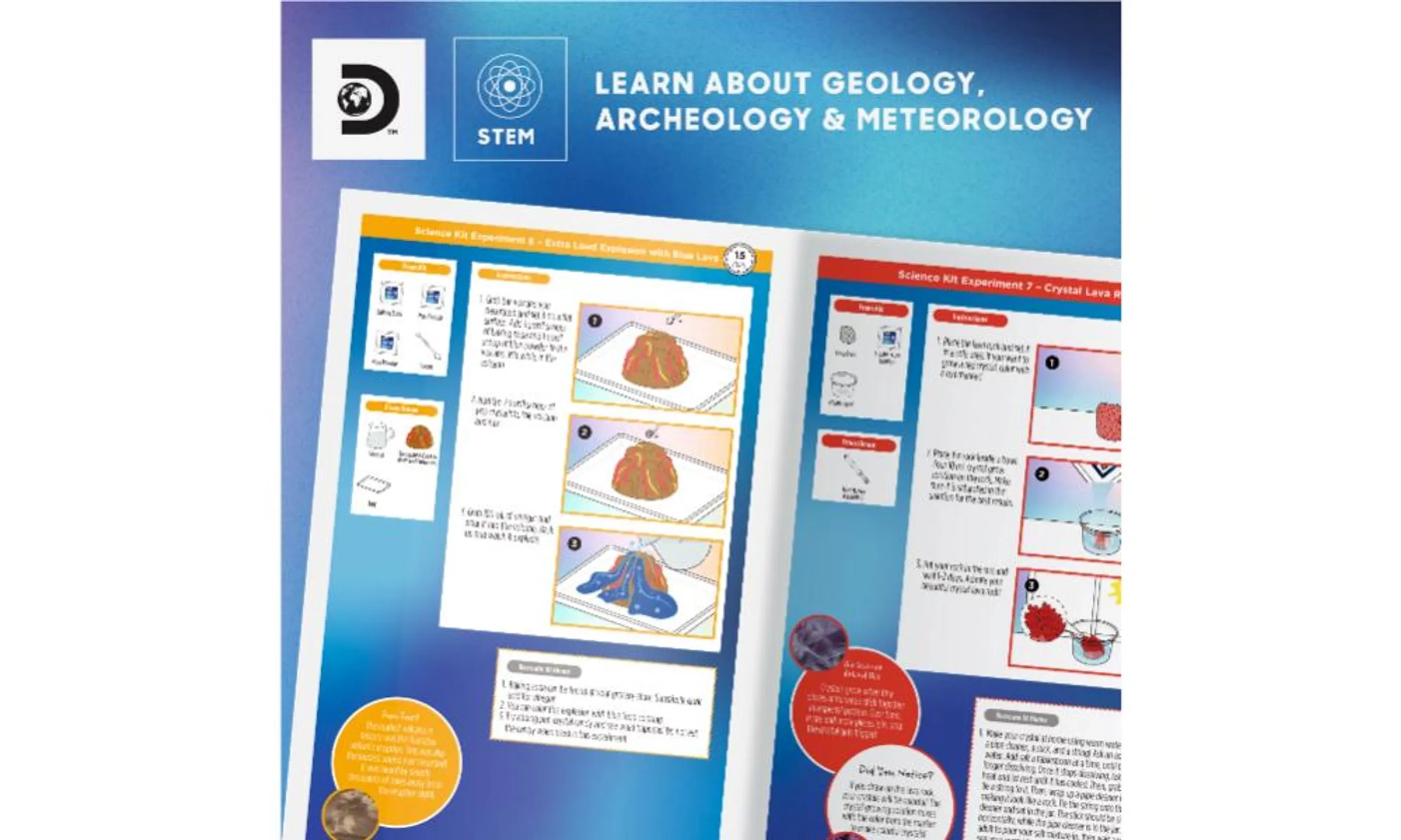Planet Earth Science Kit Geology, Archaeology & Meteorology - 8 years+