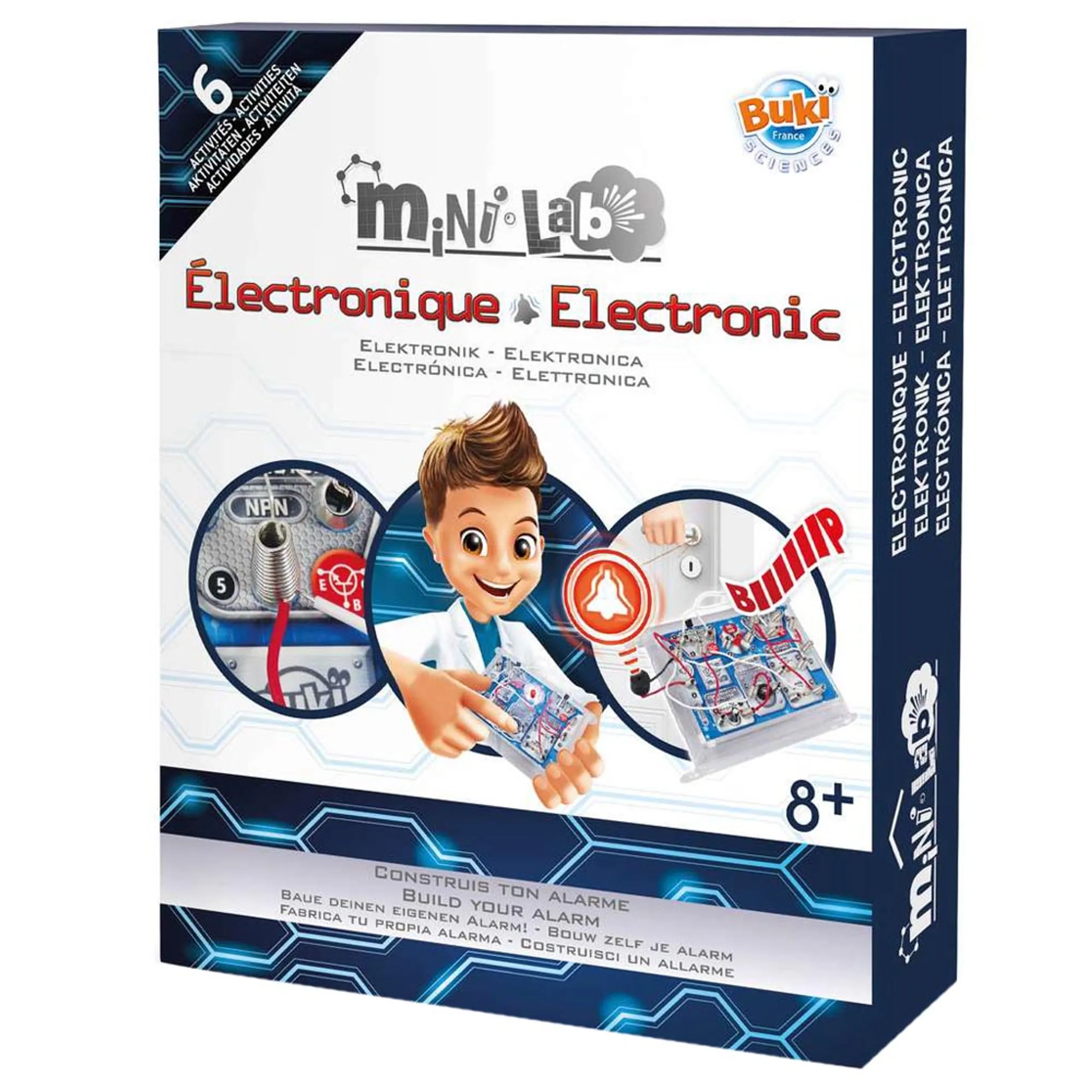 Buki France Mini Lab Electronics Kit - 8 to 13 years+