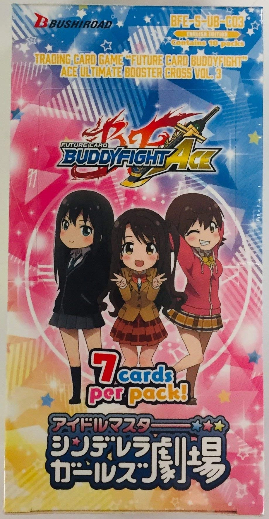 Bushiroad Buddyfight Ace - Cross V2 Idolmaster Cinderella Girls - Booster Box - 5 months and up