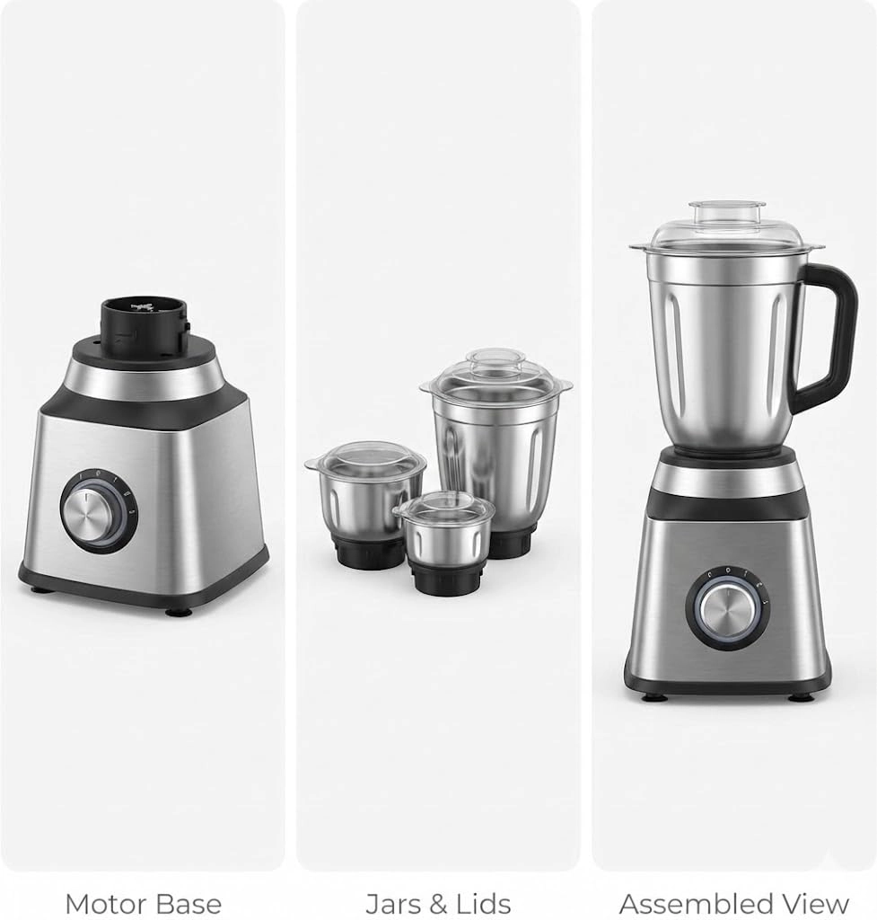 Juicer Blender Grinder 3-in-1 - 750W