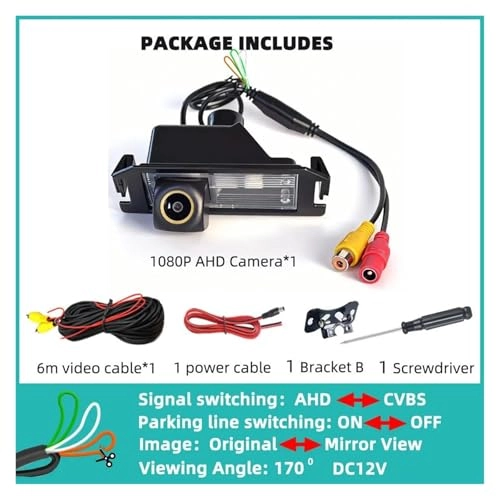 GAF-LS8008 - Top Starlight Night Vision Wire AHD 1080P or 720P