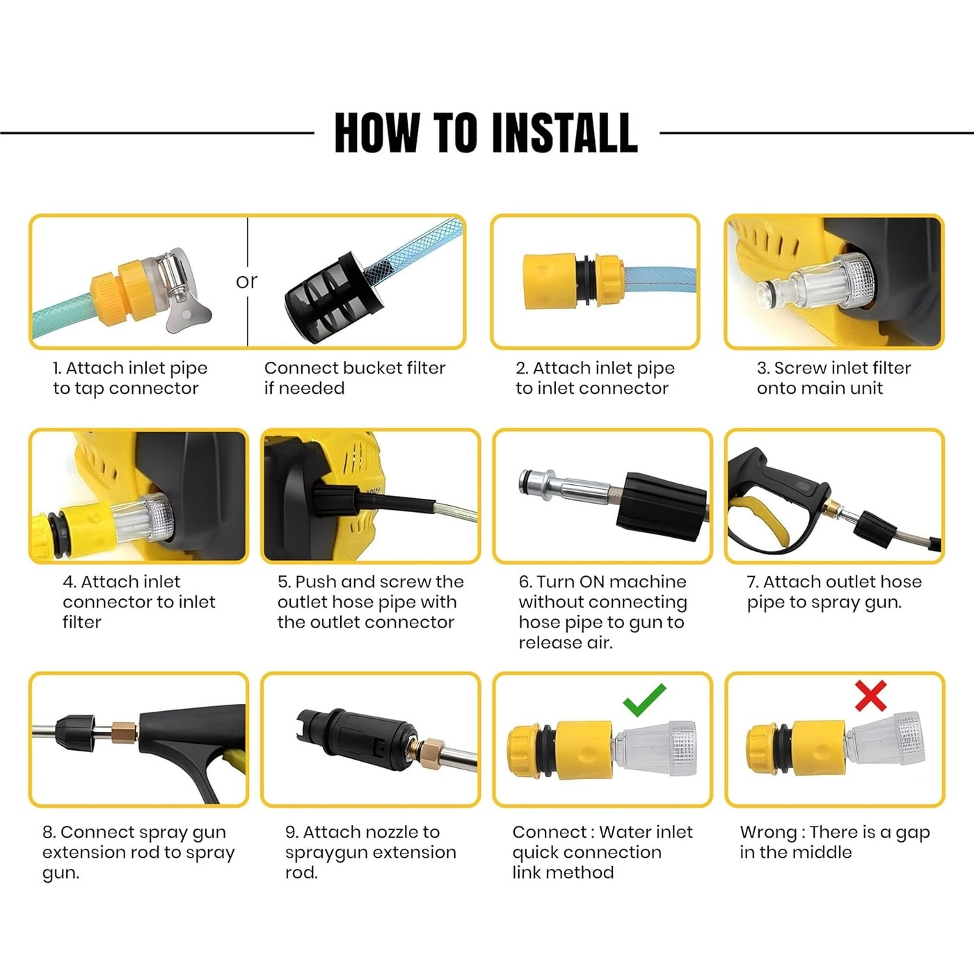 YO2800 - 2800W 240 Bar 12 LMin