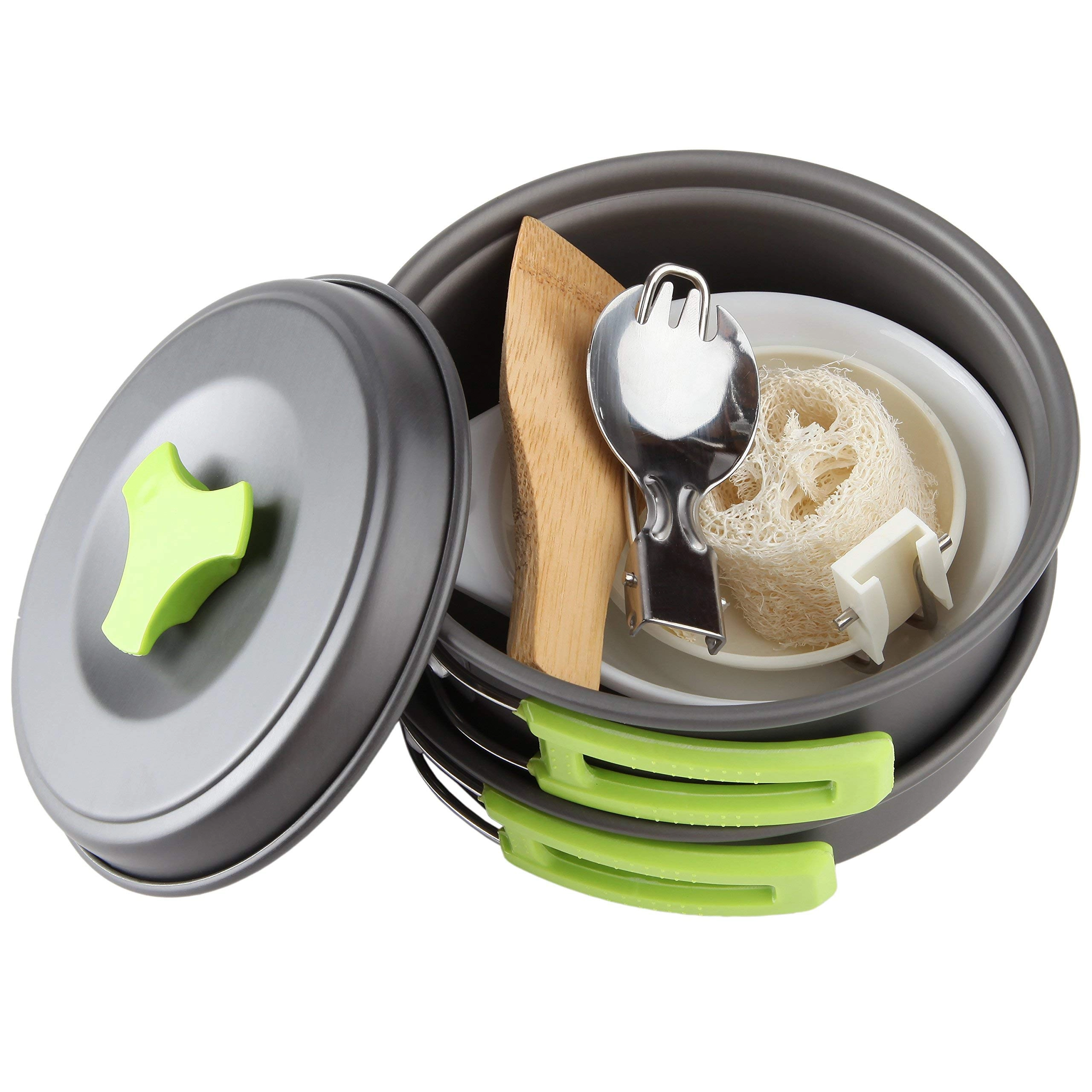 Camping Cookware Mess Kit - 10 piece(s)