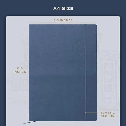 Ruled Notebook A4 Hardcover - Lined