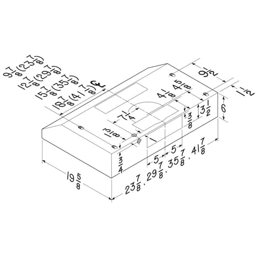 BCSD124SS - 300 Max Blower CFM