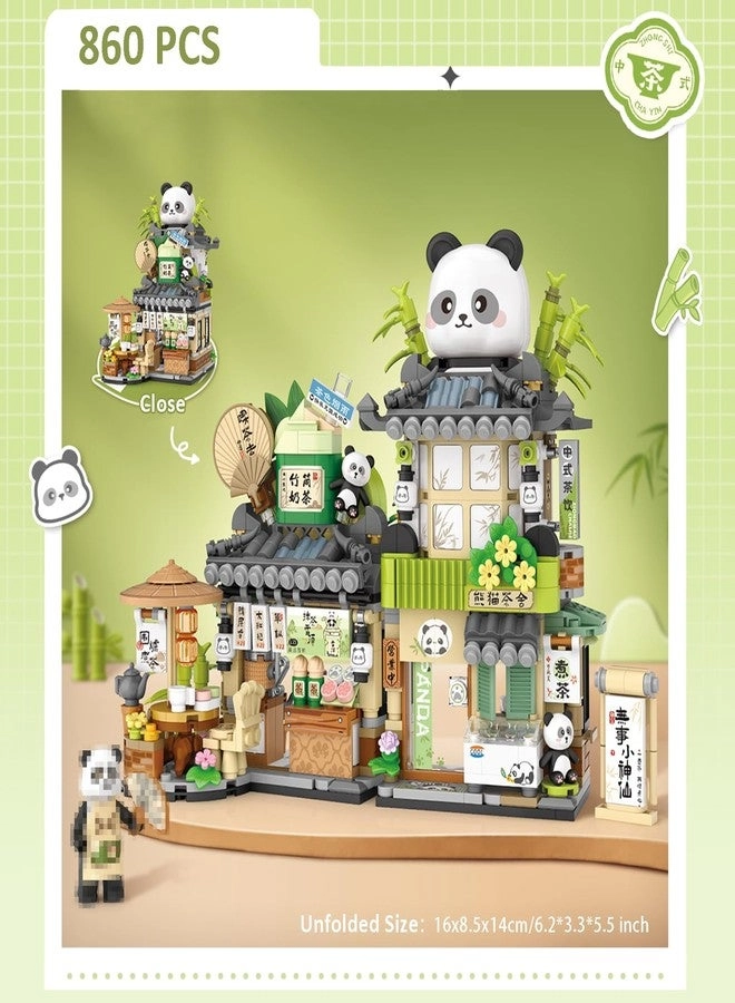 Mini City Shop Street View - Building Blocks Model Set