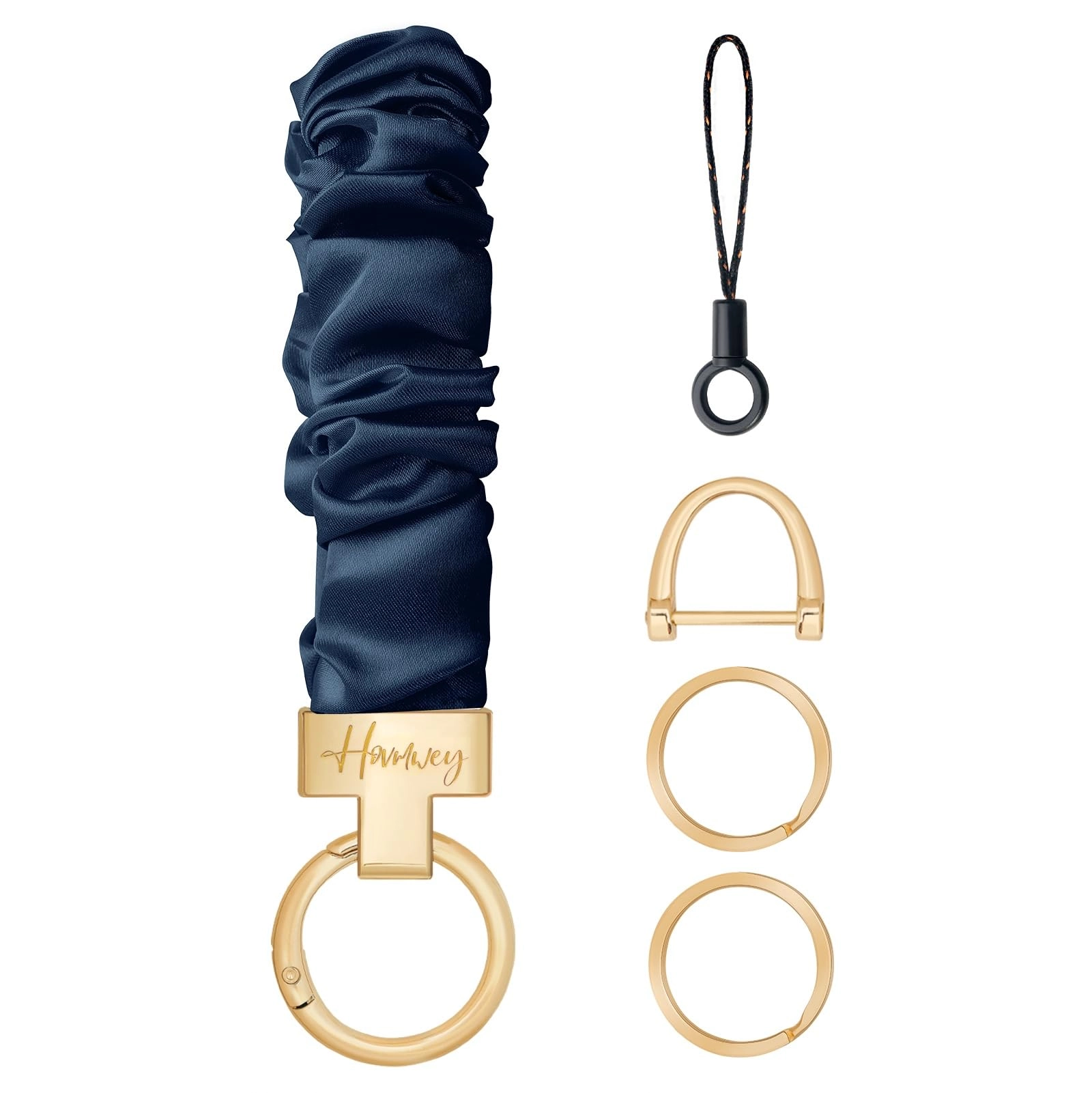 Stretchy Scrunchie Keychain Wristlet - Fun