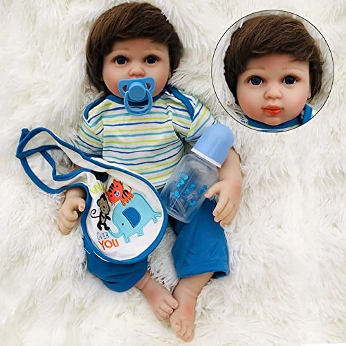 Rebirth Baby Doll - 20 Inch Vinyl Cotton Body Blue Eyes