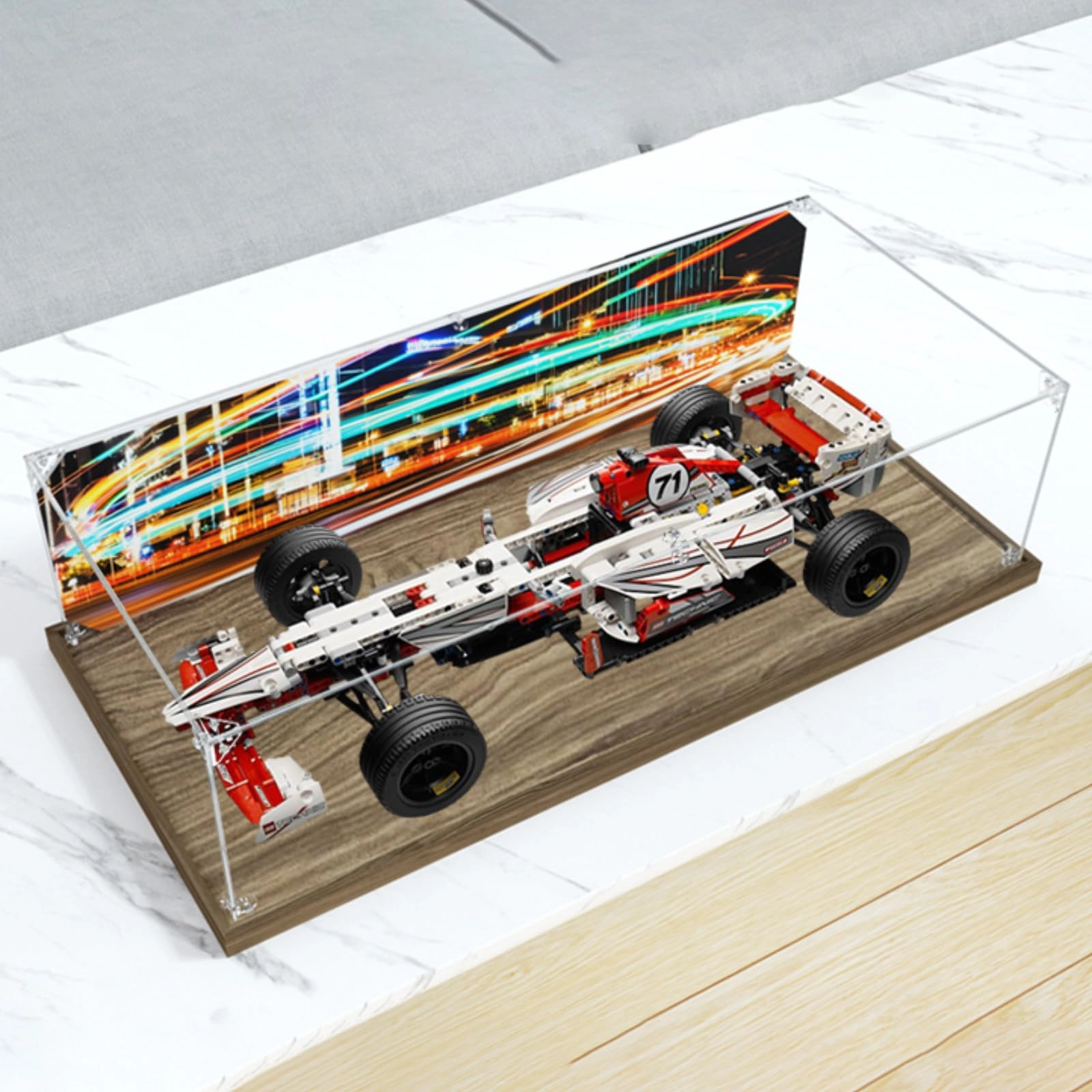 LEGO Display Box - 65x30x15cm acrylic dustproof transparent