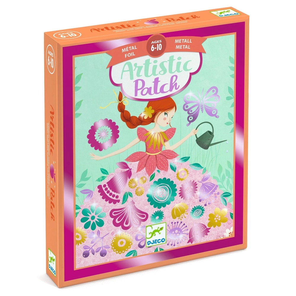 DJECO Artistic Patch - 12 illustrated cards