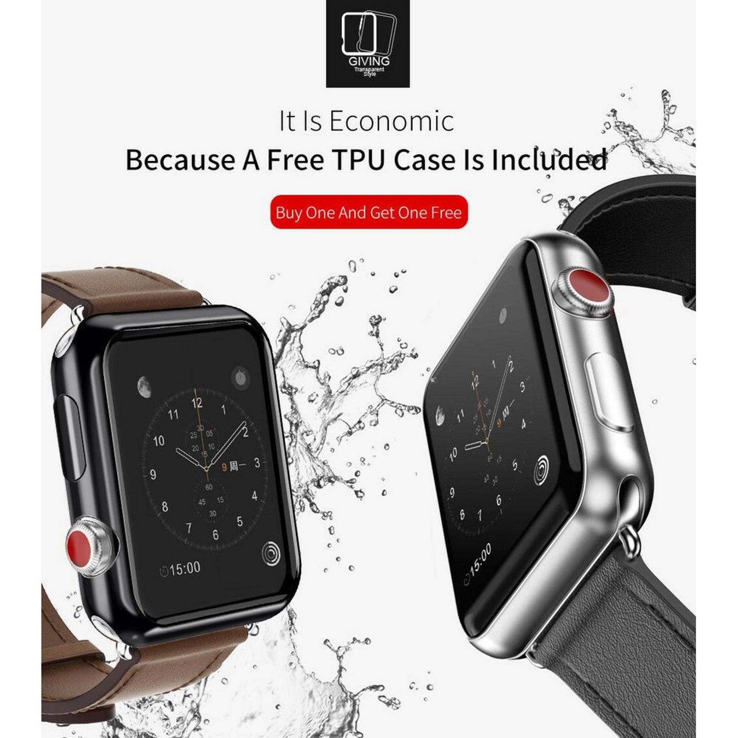 Apple Watch Case 40mm Electroplated TPU