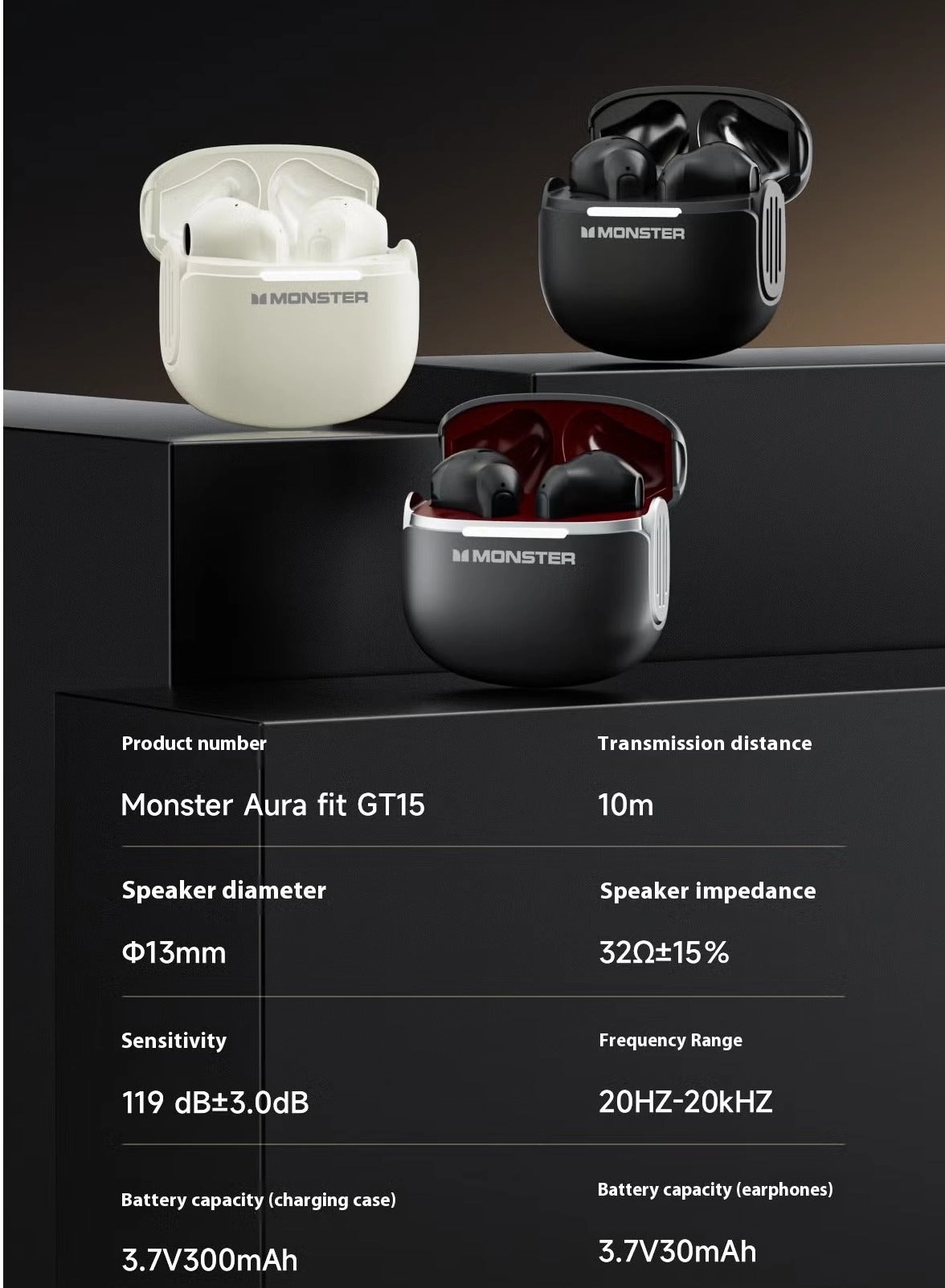 Aura fit GT15 Wireless Headset