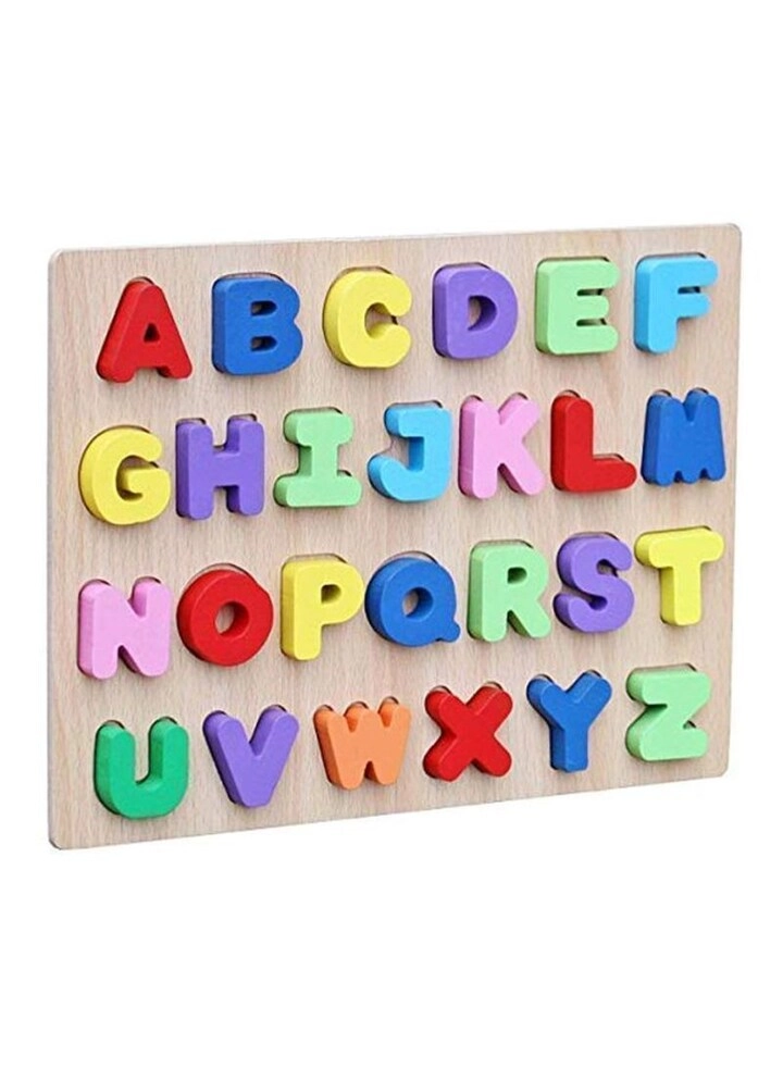 BJM Wooden Capital Alphabets Letters