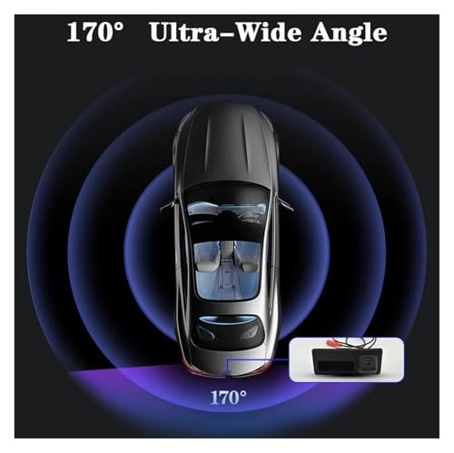 Reverse car rear view camera - Night vision Wired 720 x 540 pixels