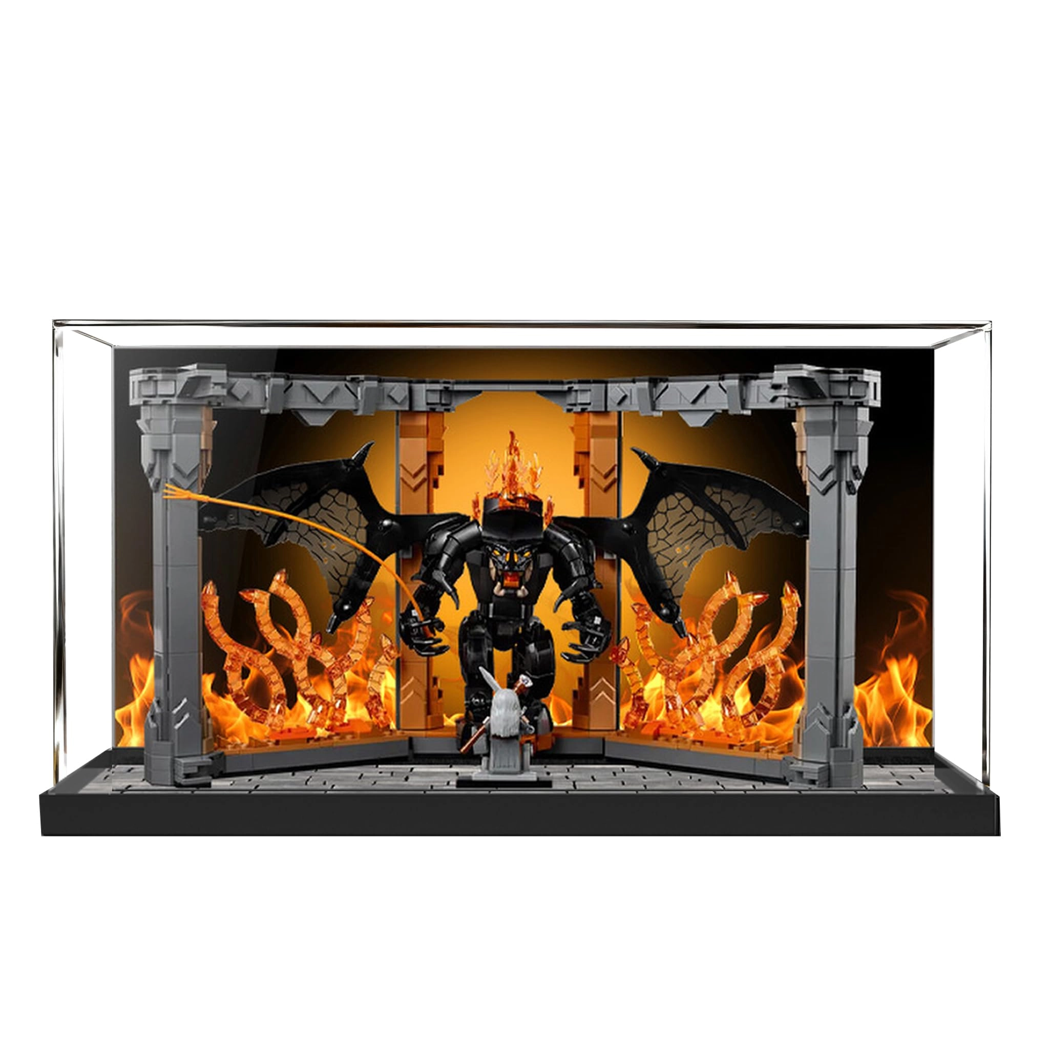 Generisch Acrylic Display Case - Lord of the Rings Lego