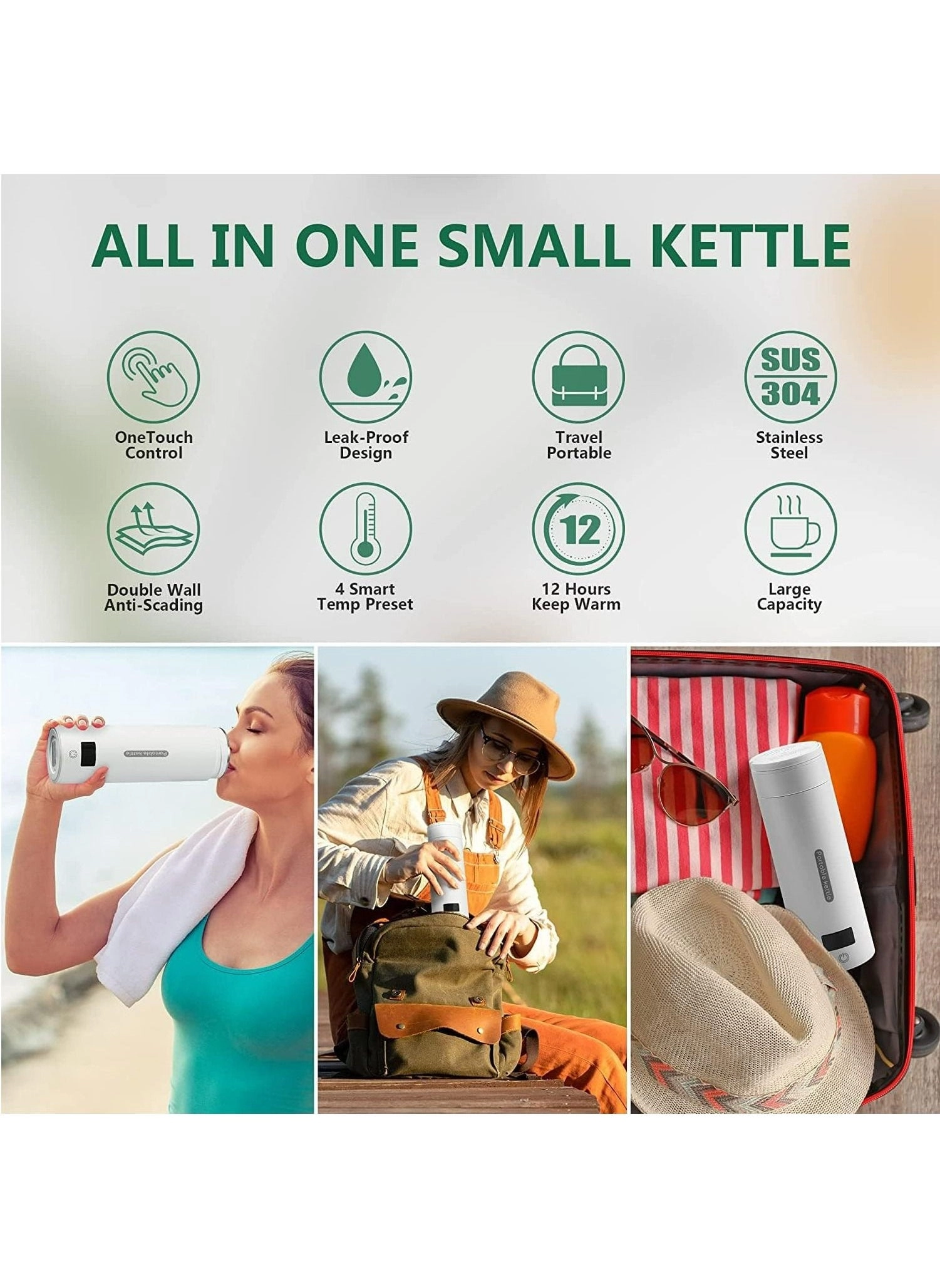 Travel Mini Electric Kettle