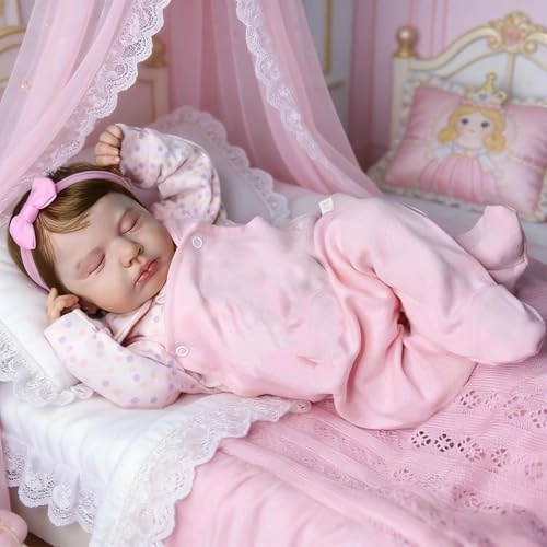 Loulou Reborn Baby Doll - 20 inch Full Body Vinyl Girl Ages 3+