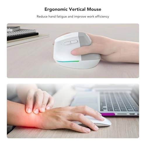 EM18 Ergonomic Vertical Mouse - Bluetooth