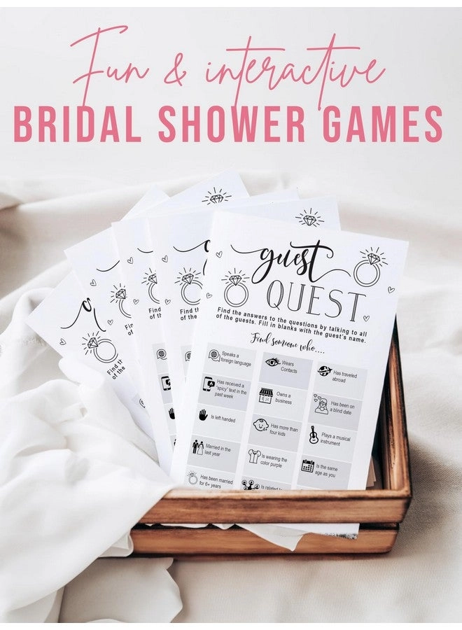 Bridal Shower Guest Quest Game