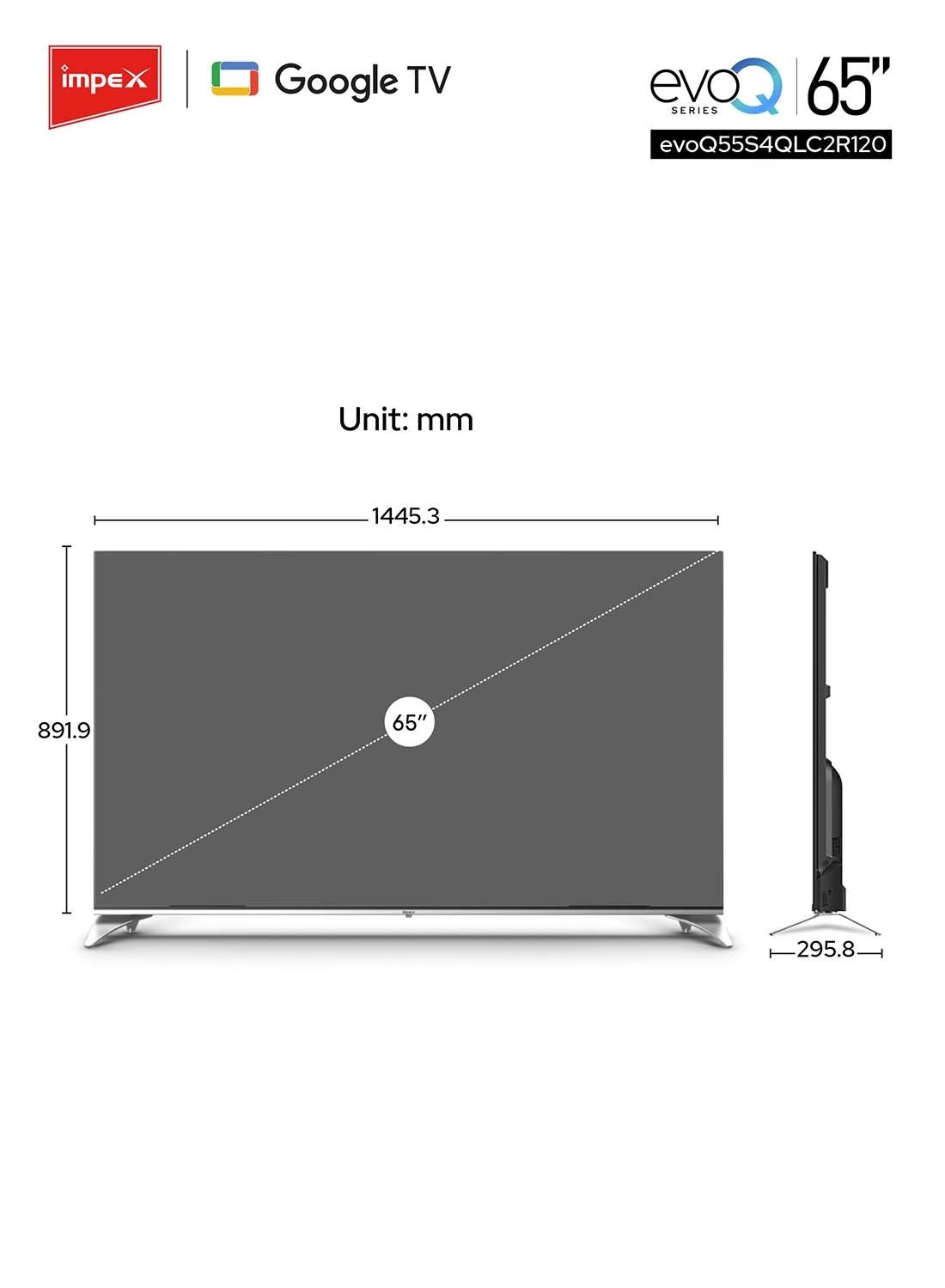 evoQ 65S4QLC2R120 - 65 in