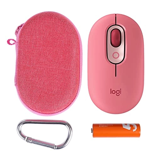 Hard Case Replacement for Logitech POP Wireless Mouse - Heartbreaker Rose Case