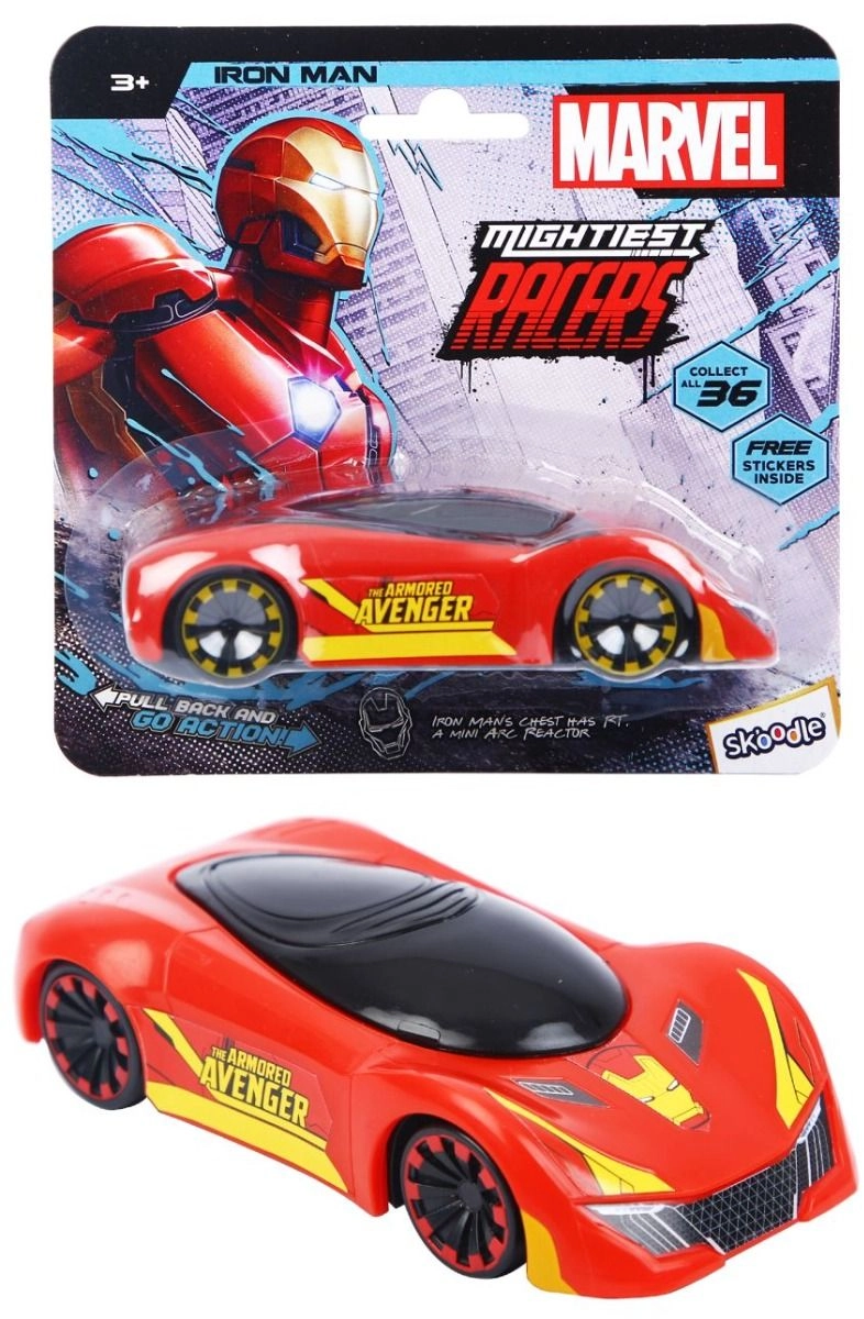 Marvel Mm Racer Iron man - Hyper Car Multi Colour