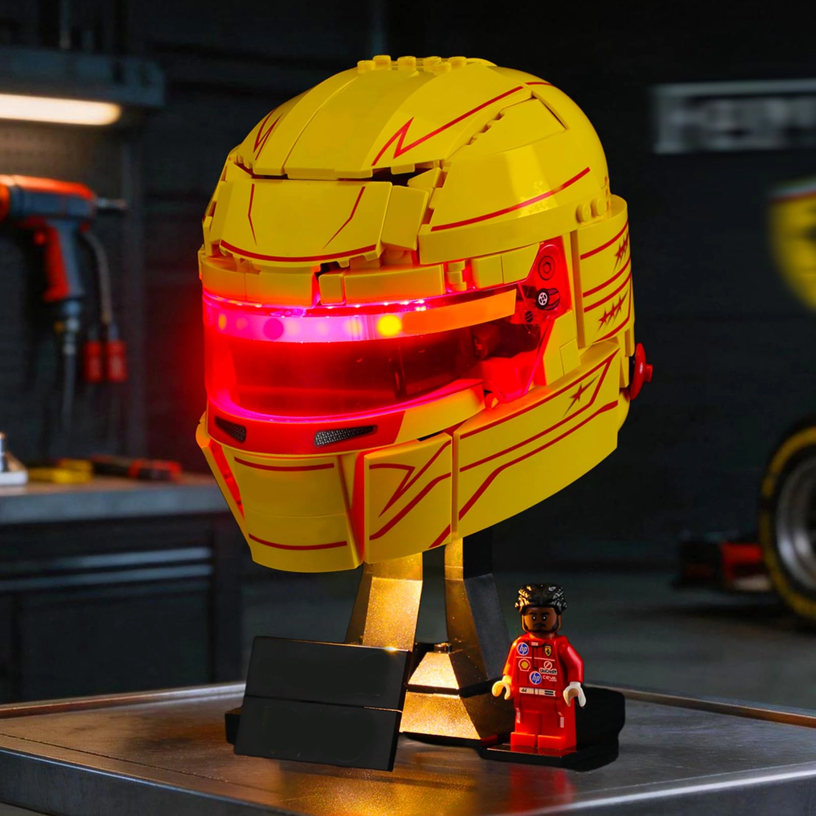 YEABRICKS LED Light for Lego-43022 - Helmet