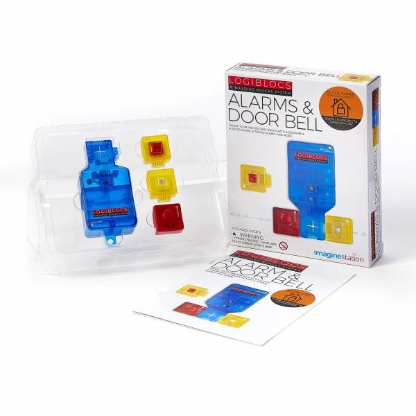 Imagine Station Logiblocs Alarms Kit Electronics Logic - 4 years+ 7 pieces