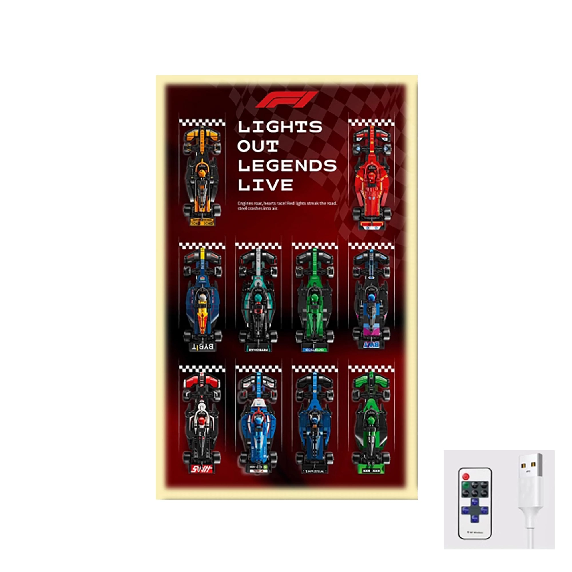 QIXINDGYH Display Wallboard - Lego