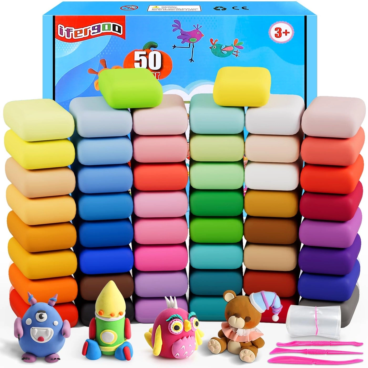 Modeling Clay - Air Dry 50pcs.