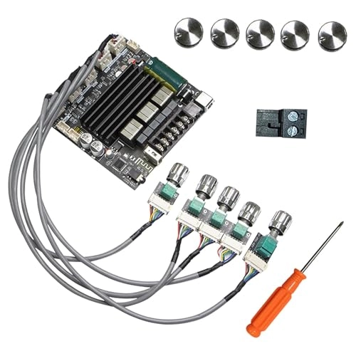 MERISHOPP Digital Amplifier Board - 2.1 Channel 100W+100W+200W