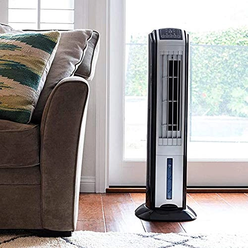 Portable Indoor Outdoor Evaporative Air Fan And Humidifier - 100 Square Foot Effective Range 3 speeds