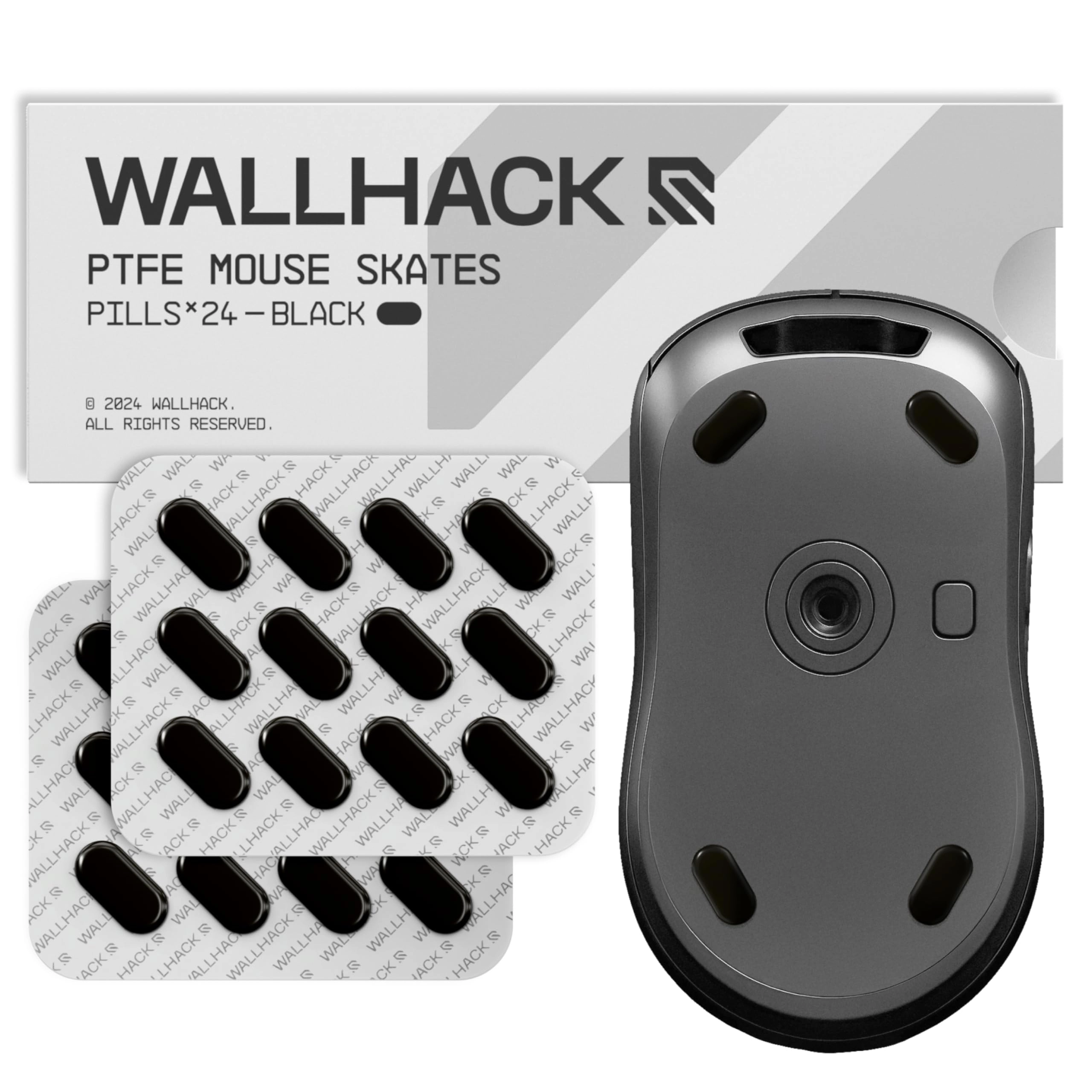 Wallhack Pill Mouse Skates - USB