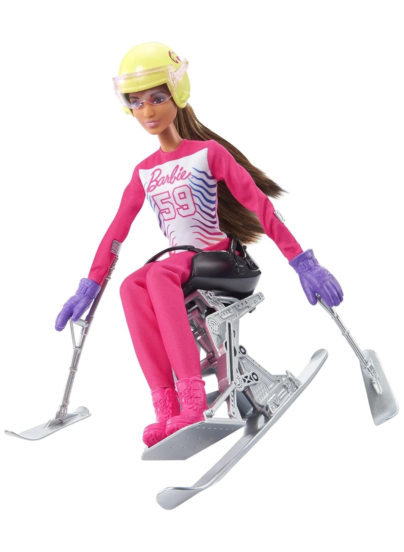 Barbie Winter Sports Alpine Skier - 12 in Brunette Ages 3+