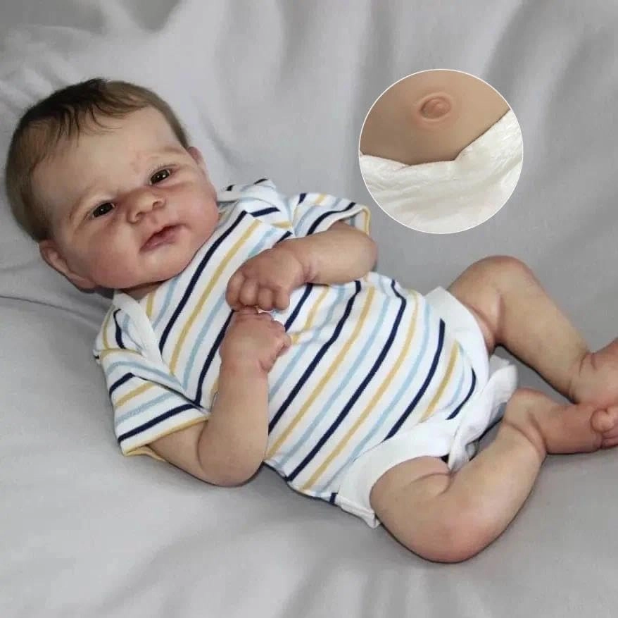 Elijah Reborn Baby Doll - 17 inch Vinyl Ages 3+