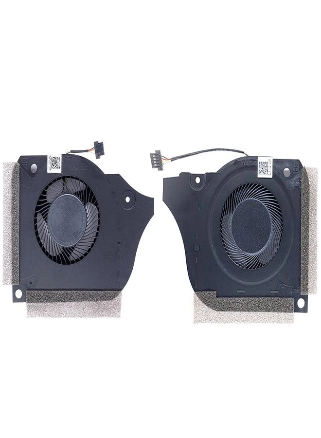 LAOKOEN Replacement Cooling Fans - DC 12V 1A 4-Pin 4-Wire